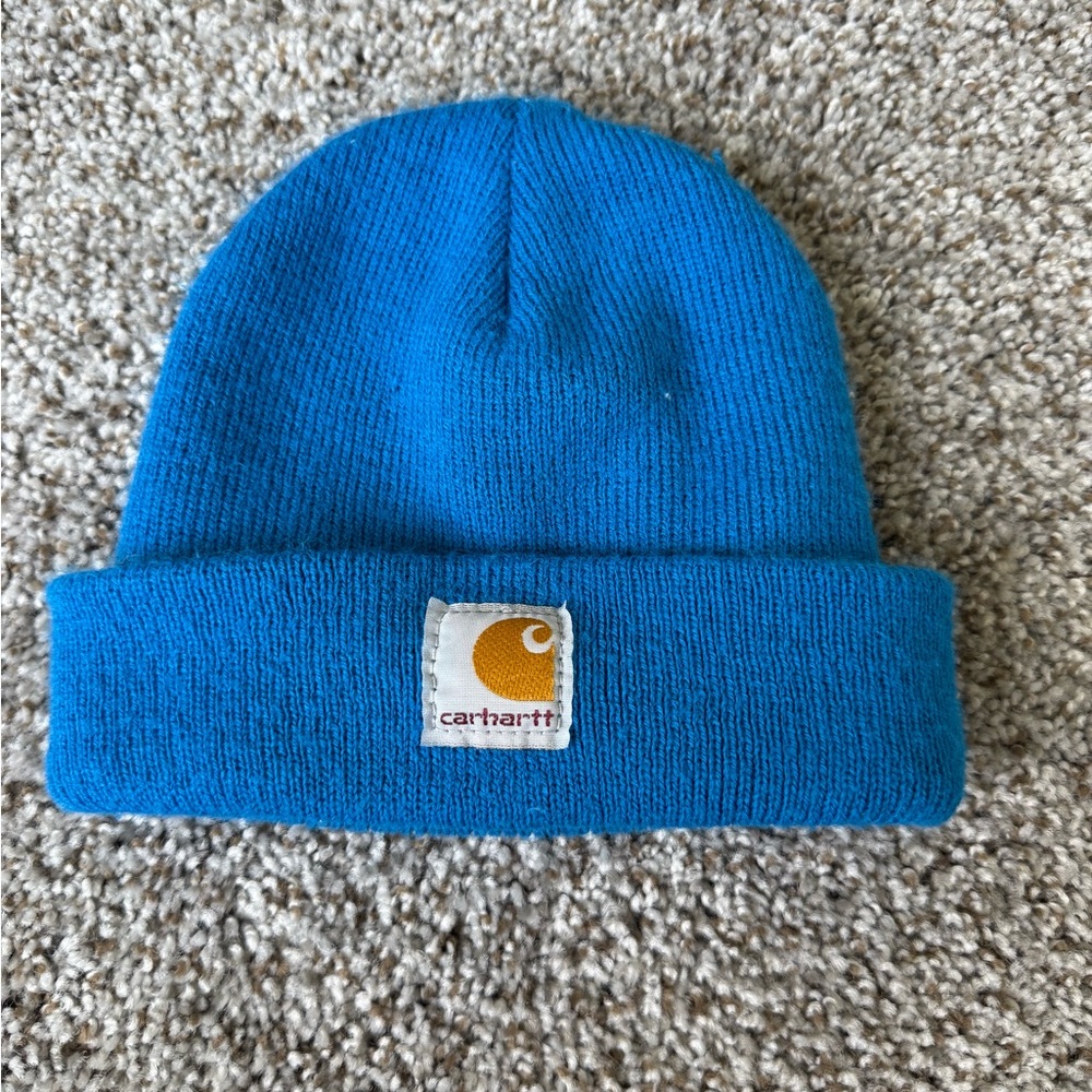 Carhartt Blue Knit Beanie